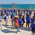 Mola di Bari, 185 kg di rifiuti raccolti: 90 volontari in azione tra trekking e cleanup