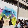 Inaugurato il murale green dedicato al benessere all'I.C. Nicola Zingarelli di Bari