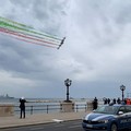 Frecce tricolori a Bari, lo straordinario spettacolo in un video