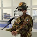 Il generale Figliuolo a Bari:  "Dpi, ospedale e vaccini: in Puglia percorso ideale "