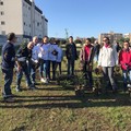 Bari, al San Paolo un terreno abbandonato diventa un bosco sociale