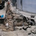 Bari, da un cantiere in via Argiro spuntano sarcofagi con delle ossa