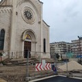 Piazza del Redentore ancora cantiere aperto, sarà pronta a maggio