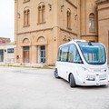 Arriva a Bari il primo minibus elettrico a guida autonoma, test in Fiera del Levante