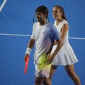 Bari brilla di grande tennis: Italia-Croazia, le immagini della prima giornata dell'Hopman Cup