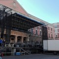 Capodanno in musica a Bari, domani inizia il montaggio del palco in piazza Libertà