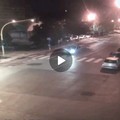 Bari, incidente in via Brigata. Lo schianto in un video