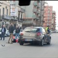 Bari, auto contro moto in via Brigata Regina