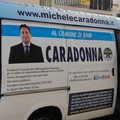Caradonna e la sua campagna elettorale itinerante:  "Con il pullmino tra la gente "