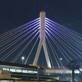 Bari, il ponte Adriatico si colora di viola per la Giornata mondiale dell'epilessia