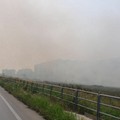 Bari, bruciano sterpaglie alla zona industriale