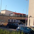 Bari, pullman si blocca sul ponte traffico in tilt a Japigia