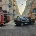 Bari, rogo in strada la mattina di Natale a Madonnella