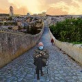 Bernie Sanders sul ponte di Gravina, il famoso meme sbarca in Puglia