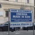 Forza Italia, il programma per Bari nei manifesti affissi in città