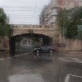 Pioggia intensa su Bari, chiuso il sottovia di Sant'Antonio