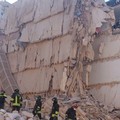 Palazzina crollata, dichiarato inagibile l'immobile di via Pinto 16