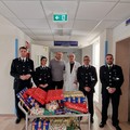 La Polizia Penitenziaria porta i doni ai piccoli pazienti del Policlinico di Bari