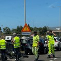 Auto contro moto: incidente sulla tangenziale di Bari all'uscita San Paolo