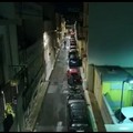 Carbonara, i droni riprendono la nuova illuminazione in 75 strade del quartiere
