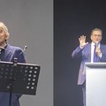 Roberto Giacobbo e Sergio Rubini a Bari per “La notte europea dei ricercatori”