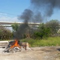 Bruciavano rifiuti speciali, sequestrata area vicina allo stadio  "San Nicola "