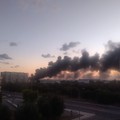 Incendio in zona industriale, Arpa Puglia rassicura:  "Nessun pericolo per la salute "