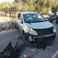 Bari, incidente a Catino. Traffico bloccato in strada Caladoria