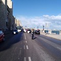 Incidente sul lungomare di Bari, traffico in tilt