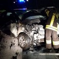 Incidente nelle notte a Santo Spirito, auto distrutte e cinque feriti