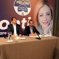 Fitto e Gemmato presentano le liste di Fratelli d'Italia: «Ambiamo a diventare primo partito in Puglia»