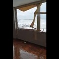 Ristorante Santa Lucia flagellato dalla mareggiata a Bari, il proprietario:  "Colpa dei frangiflutti ormai sprofondati "