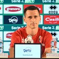 Kevin Lasagna si presenta ai baresi: «Da fuori sempre visto curva bellissima»