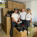 Scarpe contraffatte sequestrate a Bari, donate in beneficenza