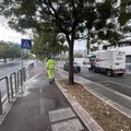 Pista ciclabile di via Mazzitelli, partita oggi la pulizia della nuova location della  "Movida "