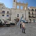 Ingressi a Bari Vecchia, arrivano luminarie e rosoni: via all'installazione