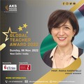 Global teacher award 2022, vince ancora il Panetti. Premiata la professoressa Raspatelli