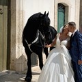 La sposa a cavallo di Casamassima:  "Nel giorno più bello porto con me la mia passione "