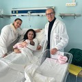 È Luana la prima bambina nata nel 2026 all’Ospedale San Paolo di Bari