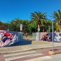 Al via i lavori per il 43° murale cittadino di Retake Bari: l’opera dedicata alla lotta greco-romana