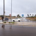 Temporale su Bari, strade allagate al San Paolo e sottopassi chiusi