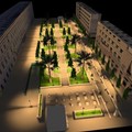 Nuovo impianto di illuminazione in Piazza Cesare Battisti a Bari: il 12 l'avvio dei lavori
