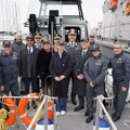 Guardia di Finanza Bari, visita del sottosegretario al Ministero dell'Economia e delle Finanze Savino