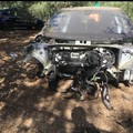 Auto rubata a Santo Spirito ritrovata cannibalizzata nelle campagne di Giovinazzo