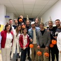 Halloween, la sorpresa dei calciatori del Bari ai bimbi dell'ospedale pediatrico