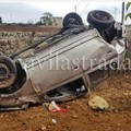 Auto si ribalta sulla provinciale Putignano-Gioia, muore ragazza di 26 anni