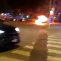 Bari, auto in fiamme in via Caldarola