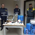 La GdF sequestra oltre 8 quintali di droga, nei guai un quarantenne del Libertà