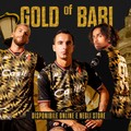 SSC Bari, nero e oro i colori della terza maglia