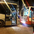 Bari, tamponamento fra due autobus in viale della Repubblica